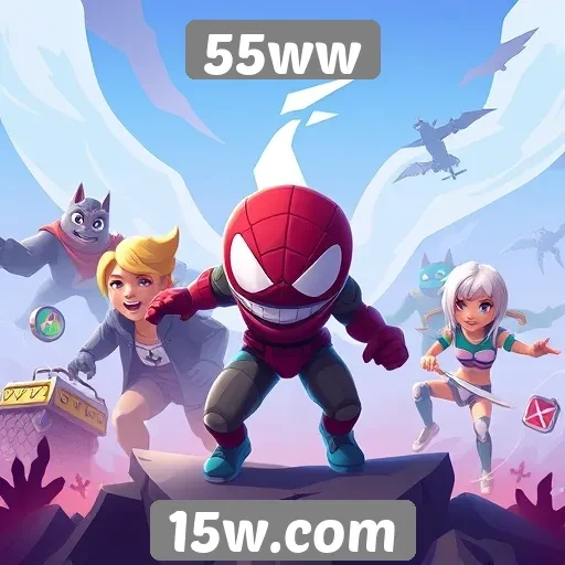 Comparativo entre jogos disponíveis na plataforma 55ww