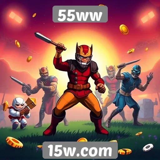 Plataforma de jogos 55ww oferece diversidade de títulos